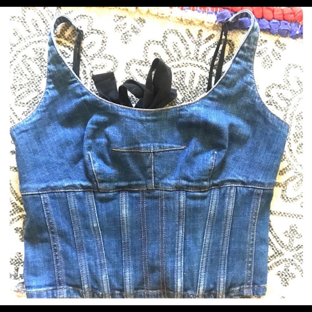 Maeve Denim bustier